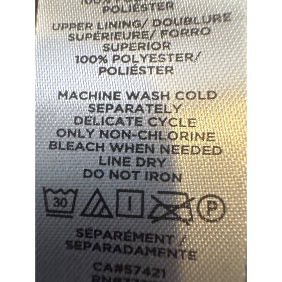 Ann Taylor Size 8  Faux Leather Dress Black - Picture 13 of 14